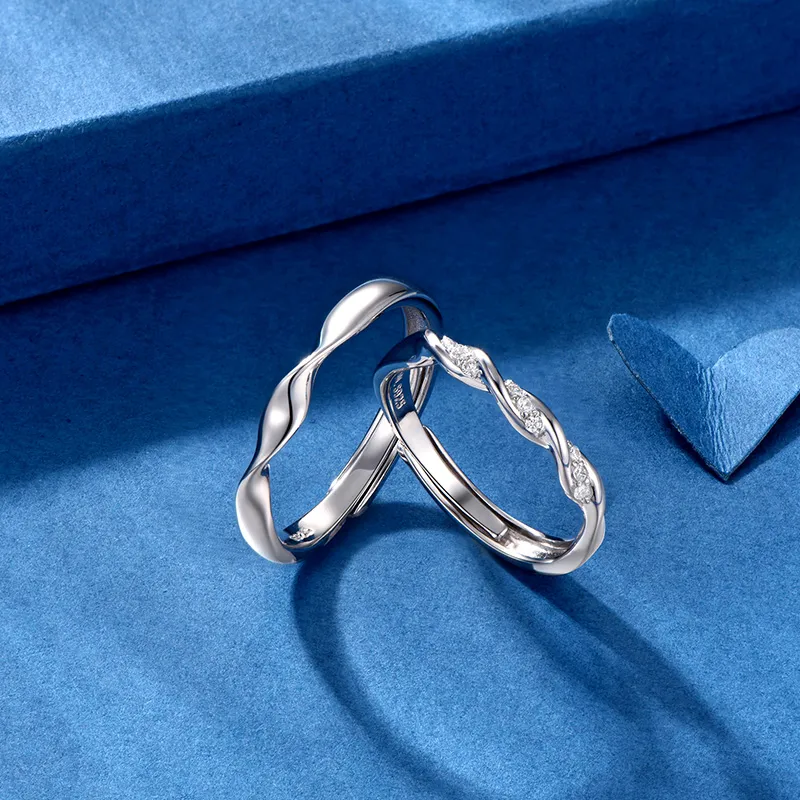 Wylyp 999 Fine Silver Rings Unisex-2