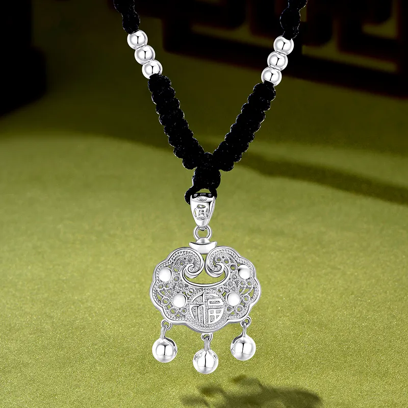Wylyp 925 Sterling Silver Necklaces Women's Silver-2