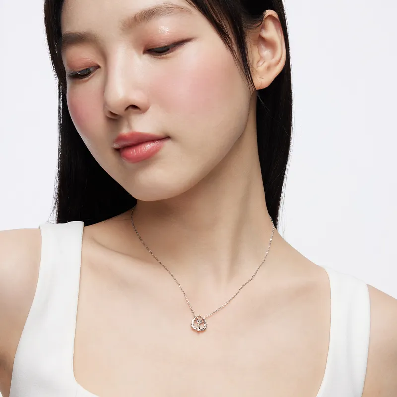 Wylyp 925 Sterling Silver Necklaces Women's Silver White, Box-2