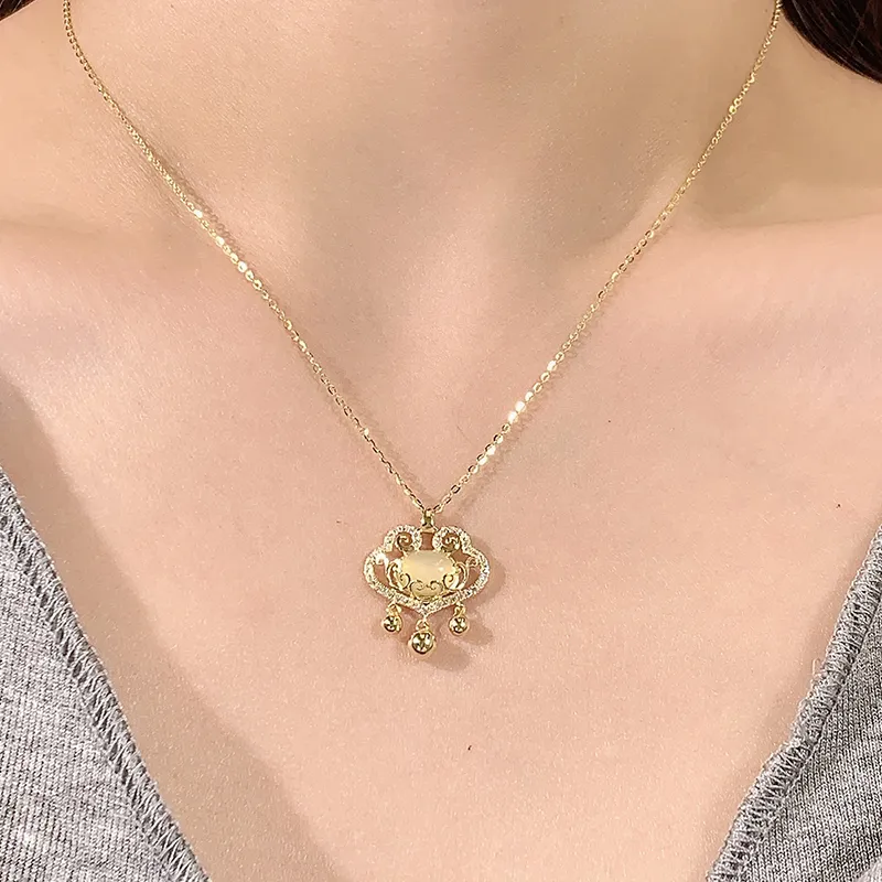 Wylyp 925 Sterling Silver Necklaces Women's-5