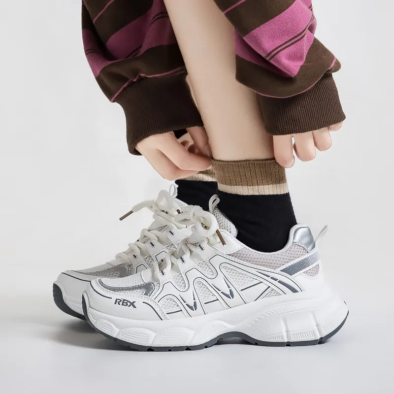 RENBEN Breathable And Slip Resistant Low Top Chunky Sneakers Women's-13