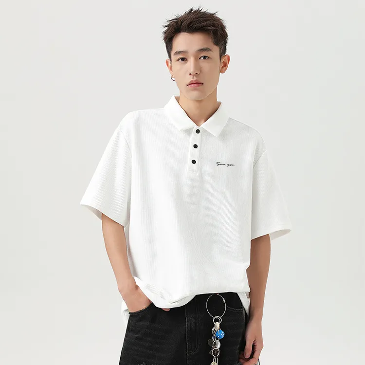 Red bean Polo Shirts Unisex-8
