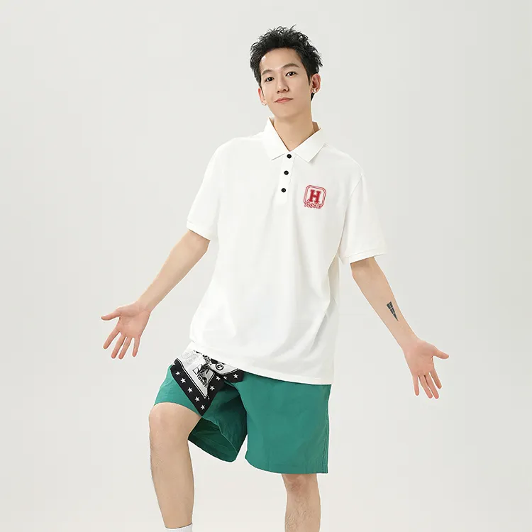 Red bean Polo Shirts Unisex-2