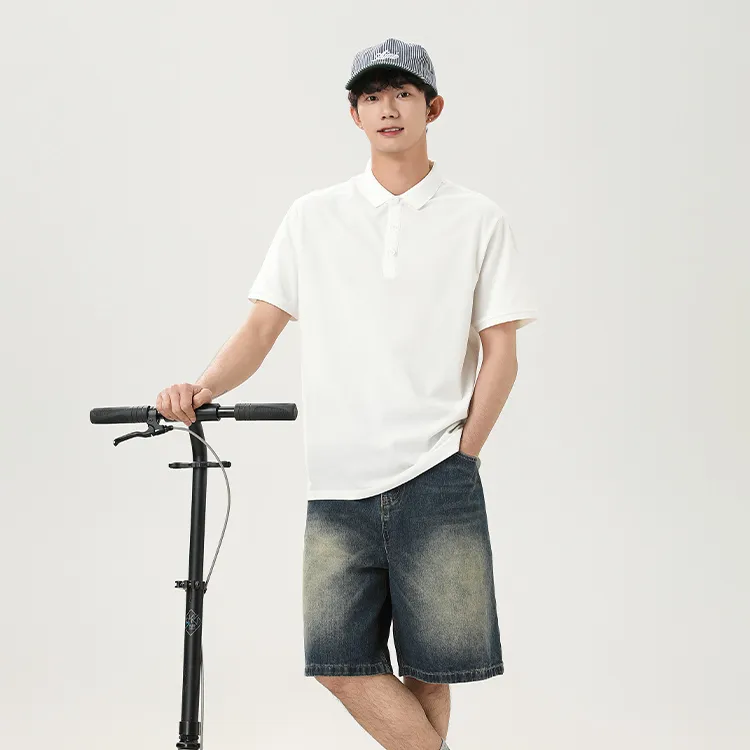 Red bean Polo Shirts Unisex-4