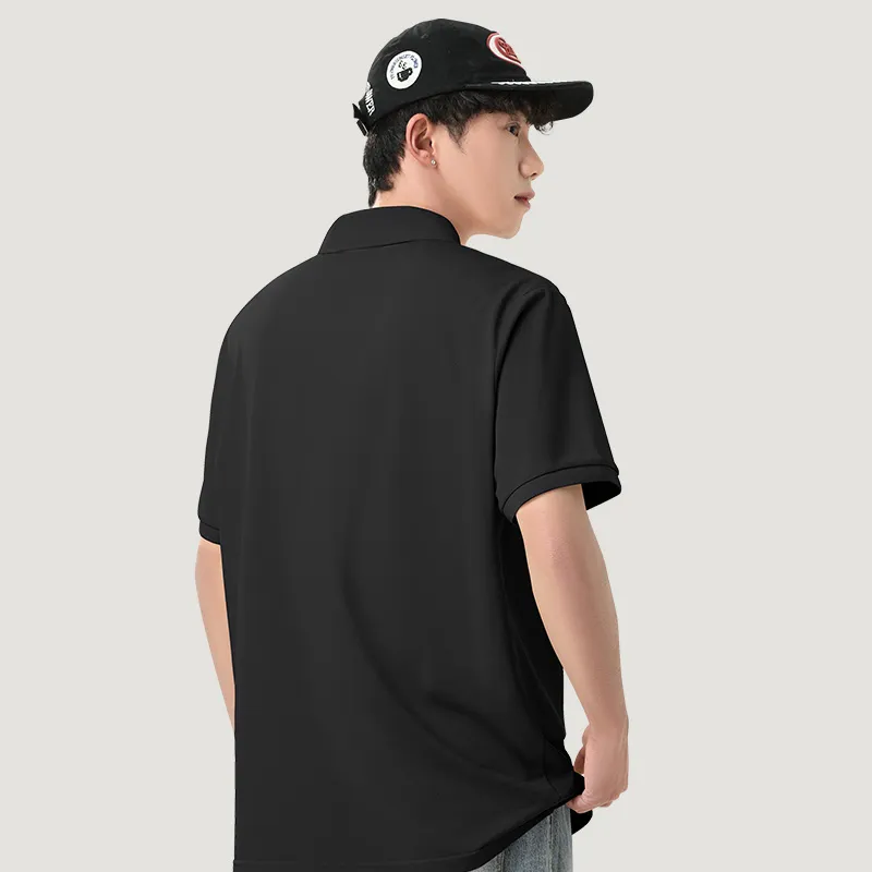 Red bean Polo Shirts Unisex-3
