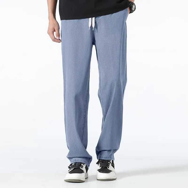 Red bean Jeans Unisex-2