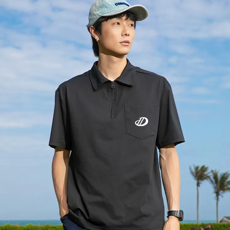 Red bean Polo Shirts Unisex-2