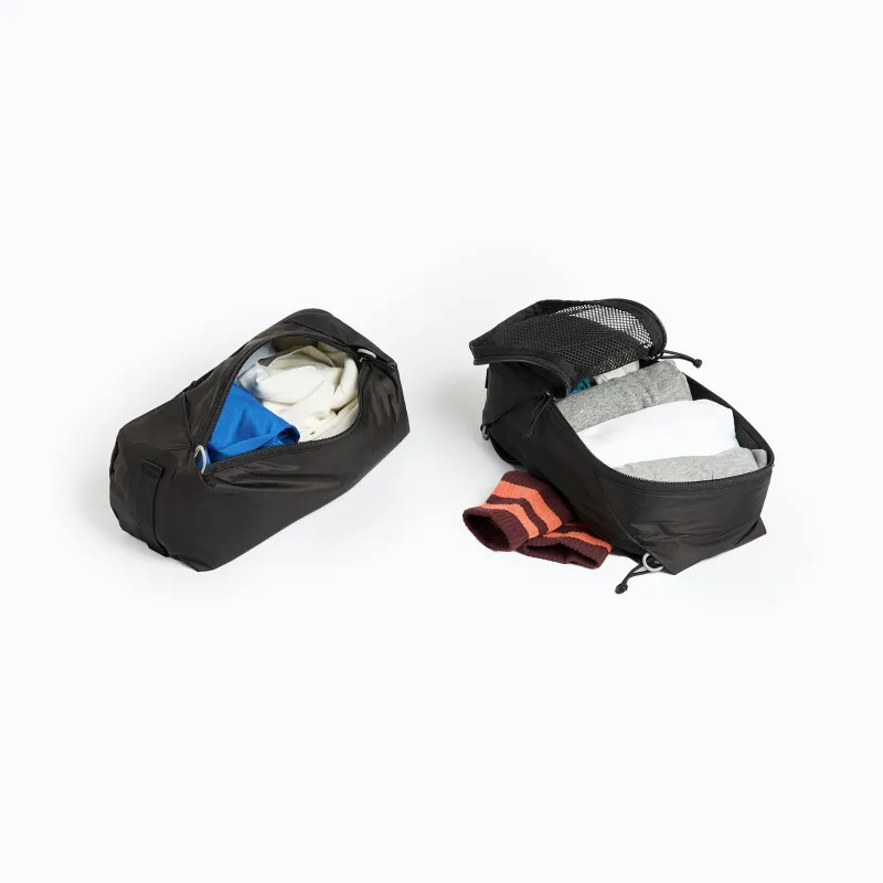 YIZHI Double Layer Clothing Storage Bag, Underwear T Shirt Coat All Season, Clean/Dirty Clothes Separation Storage Bag-1