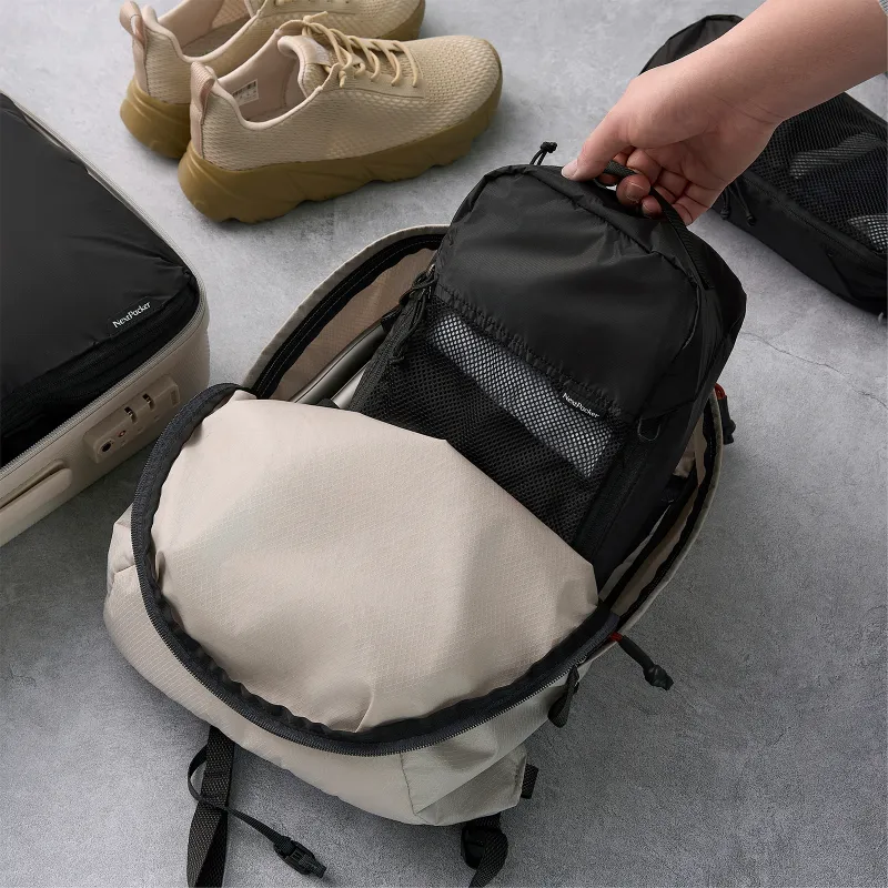 YIZHI Double Layer Clothing Storage Bag, Underwear T Shirt Coat All Season, Clean/Dirty Clothes Separation Storage Bag-12