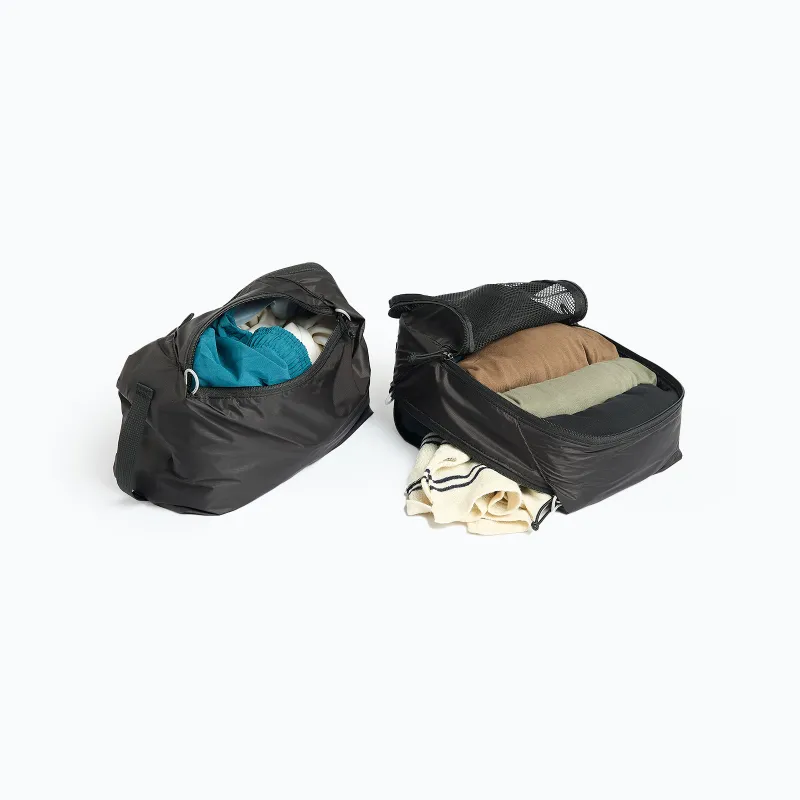 YIZHI Double Layer Clothing Storage Bag, Underwear T Shirt Coat All Season, Clean/Dirty Clothes Separation Storage Bag-9