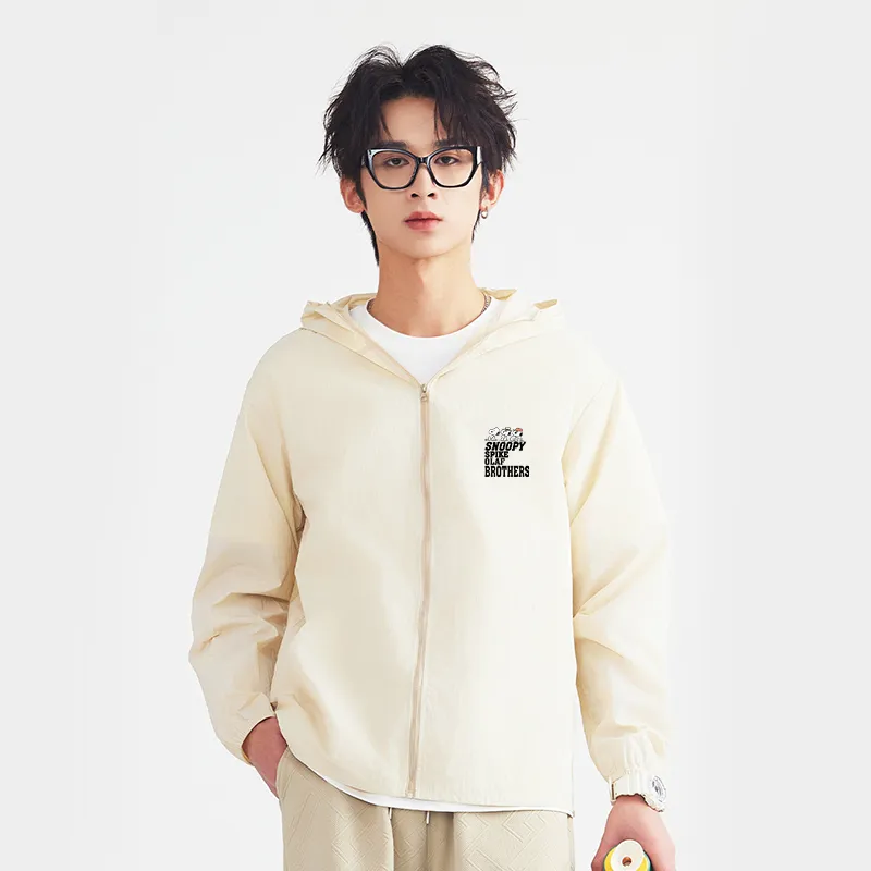 SNOOPY Sun Protection Clothing Men's-5