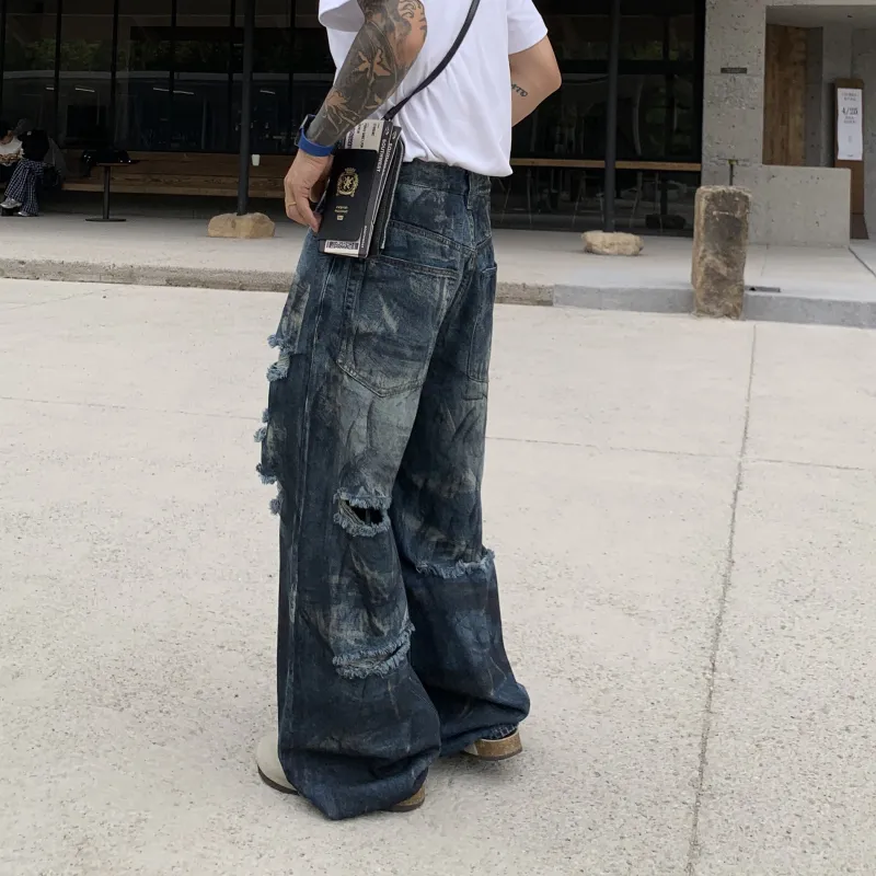 FRALAARRI Jeans Men Blue-2