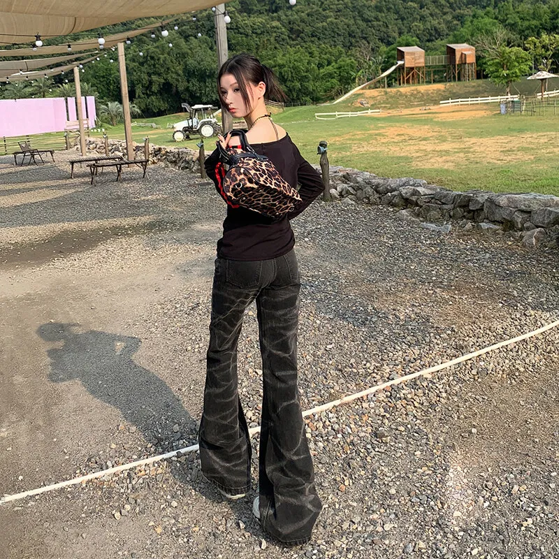 FUNST Jeans Unisex Black Tie Dye-5