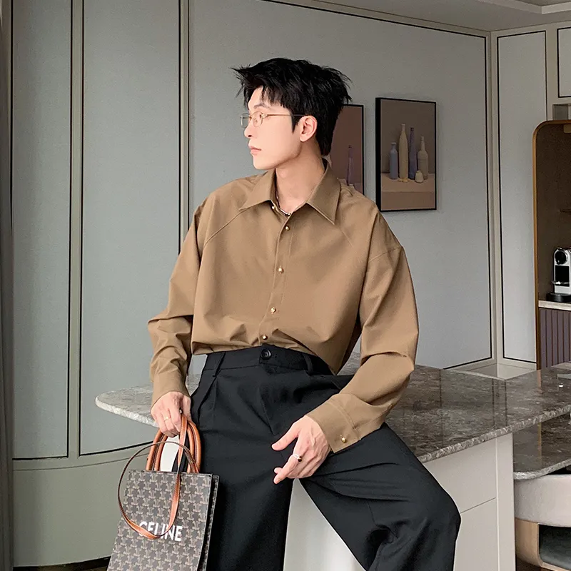 HUALUNDESIGN Shirts Men-7