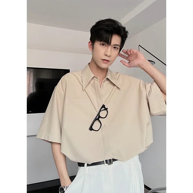 HUALUNDESIGN Shirts Men-7