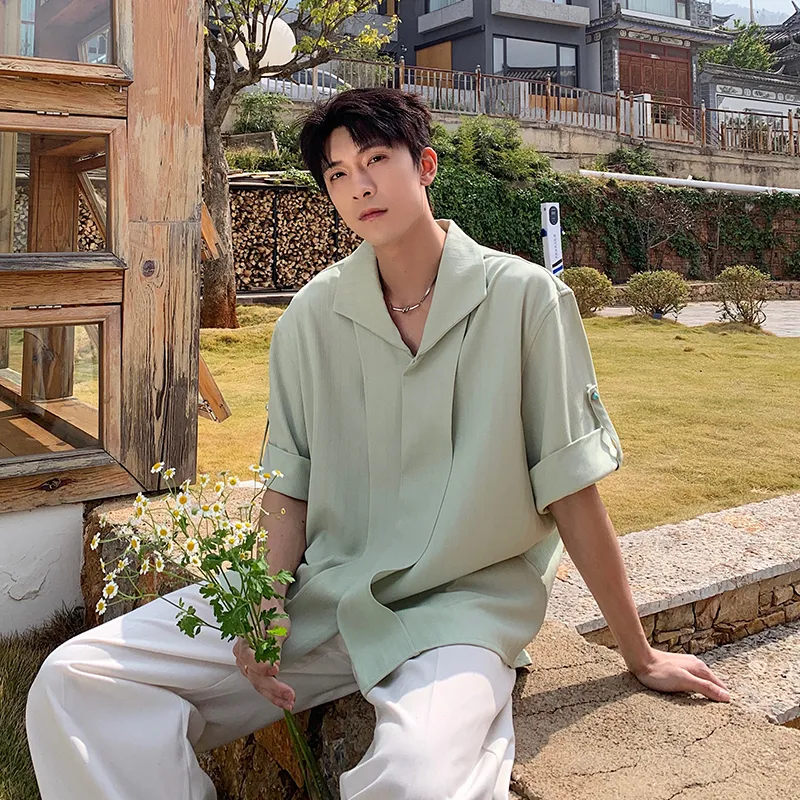 HUALUNDESIGN Shirts Men-6