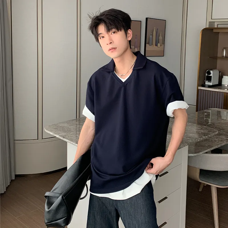 HUALUNDESIGN Polo Shirts Men-5