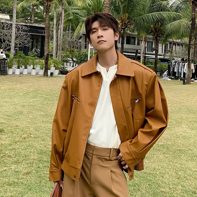 HUALUNDESIGN Jackets & Coats Men's-5