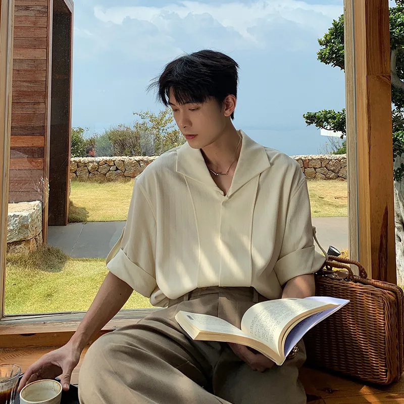 HUALUNDESIGN Shirts Men-4