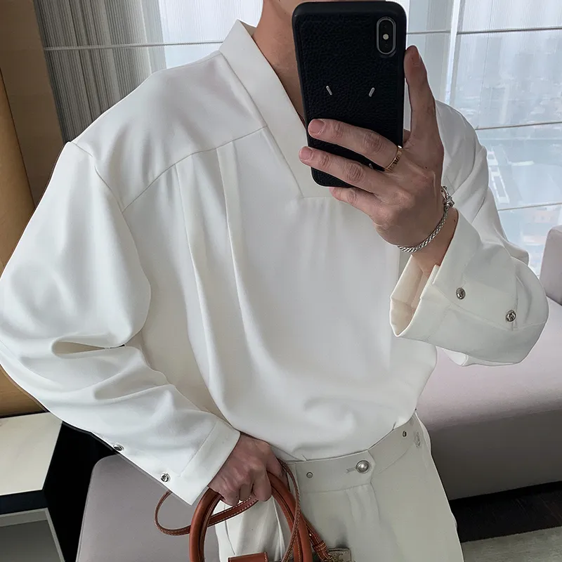 HUALUNDESIGN Shirts Men-5