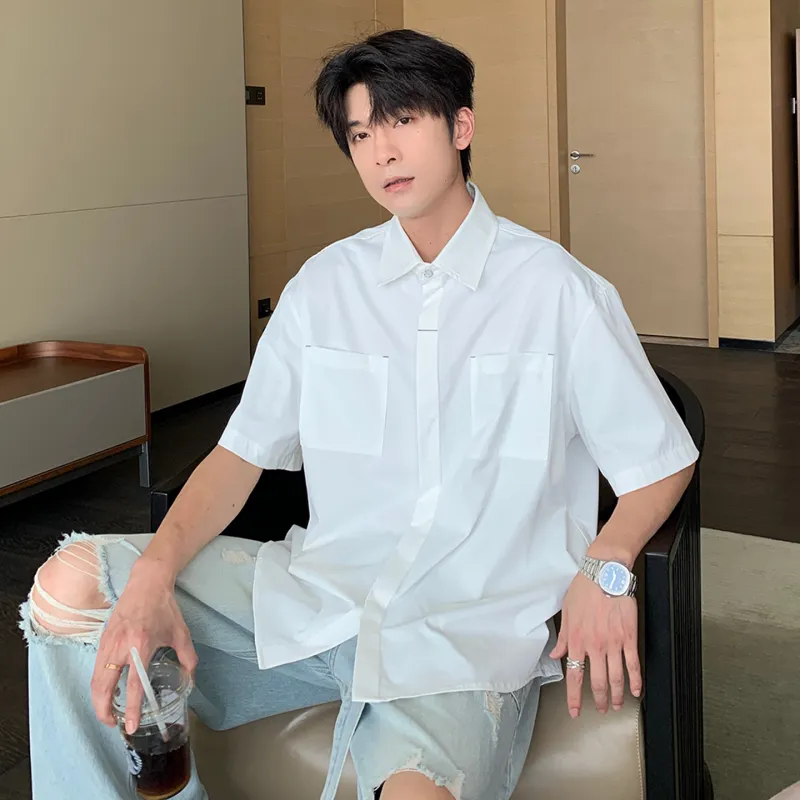 HUALUNDESIGN Shirts Men-4