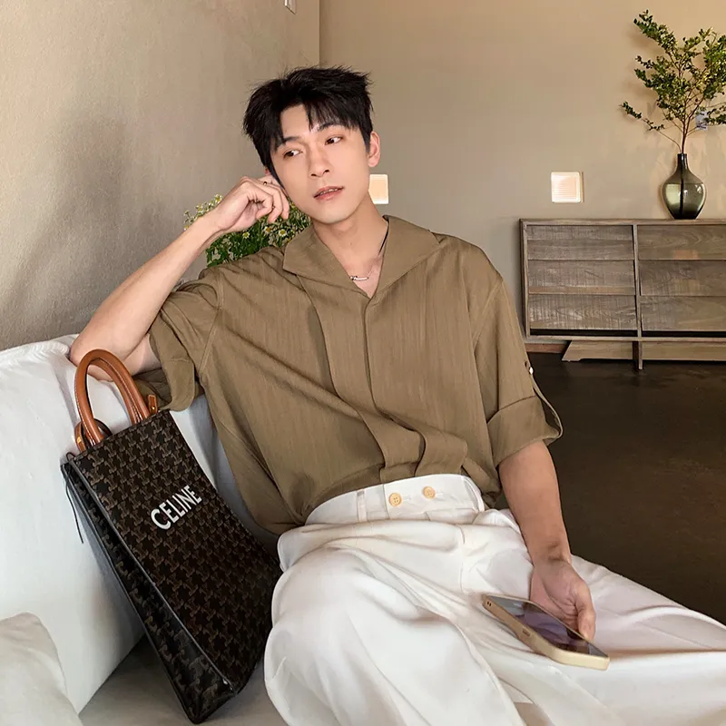 HUALUNDESIGN Shirts Men-12