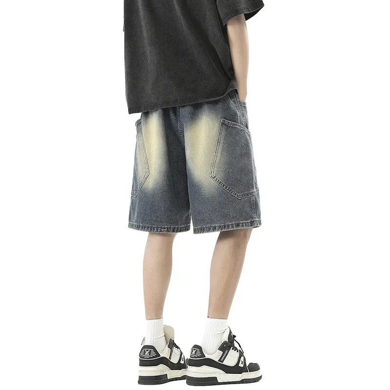 FAIRWHALE Denim Shorts Men-1