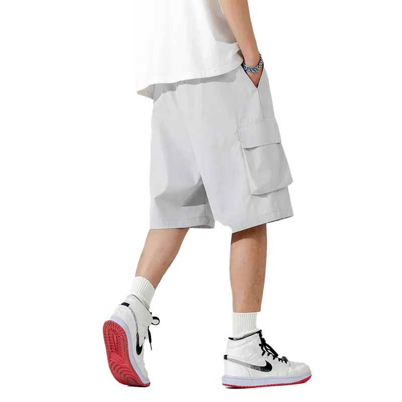 FAIRWHALE Cargo Shorts Men-5