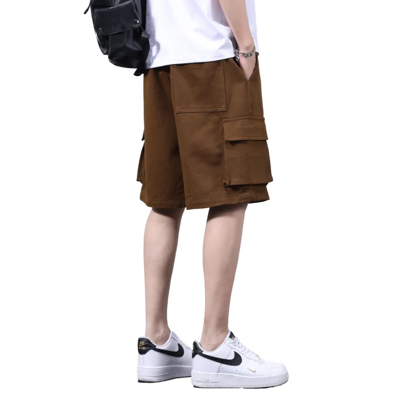 FAIRWHALE Casual Shorts Men-5