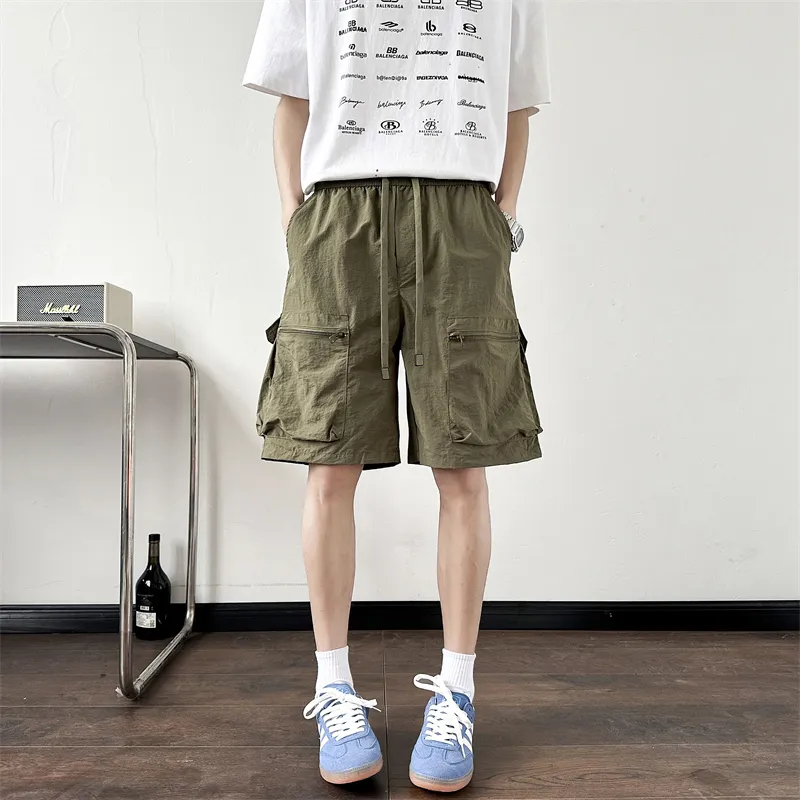 PAINT STAIN Casual Shorts Unisex-11
