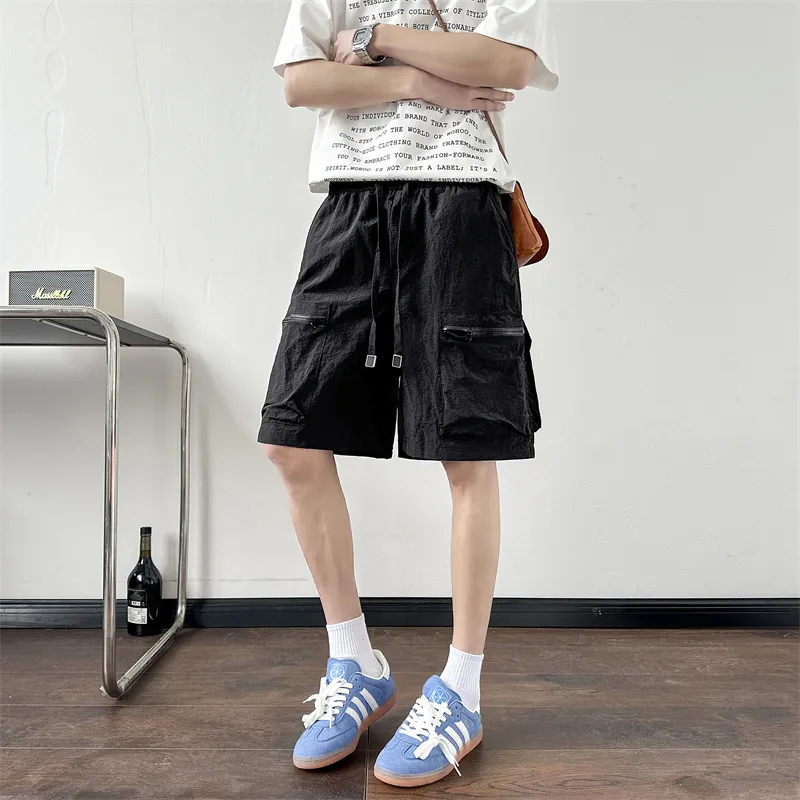 PAINT STAIN Casual Shorts Unisex-3