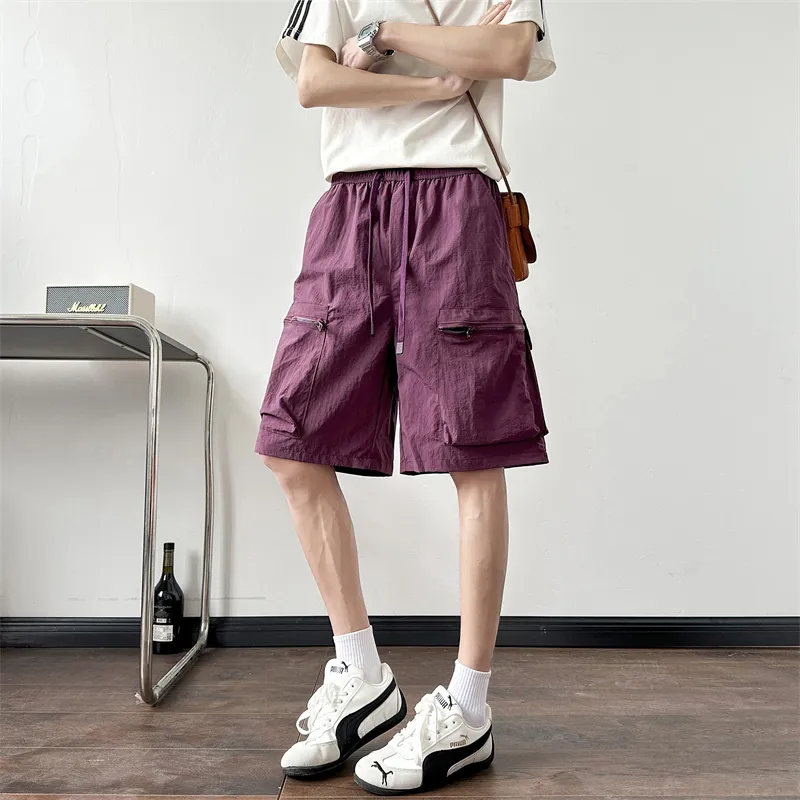 PAINT STAIN Casual Shorts Unisex-8