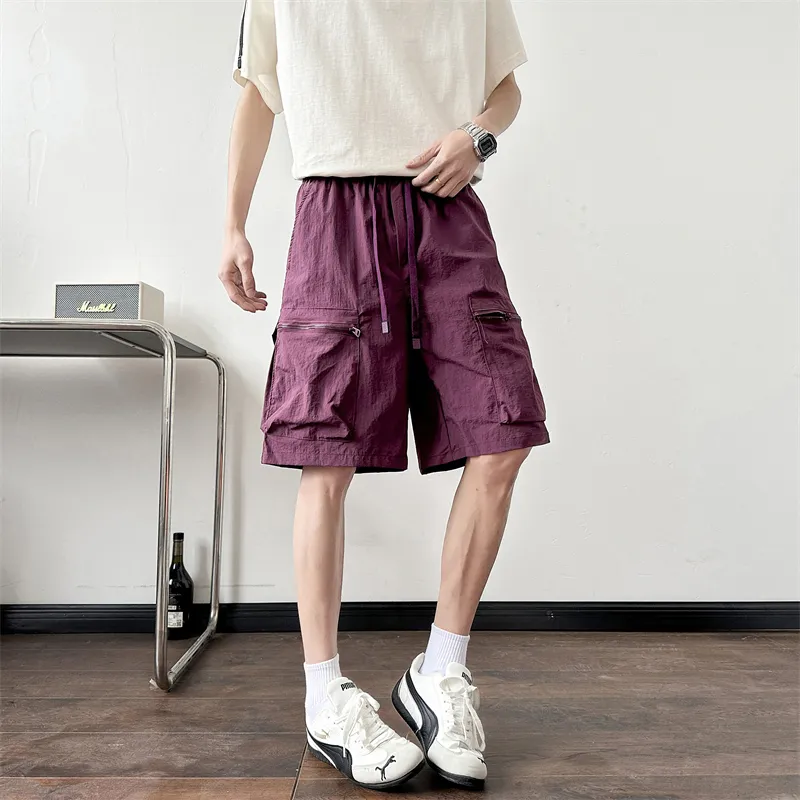 PAINT STAIN Casual Shorts Unisex-7