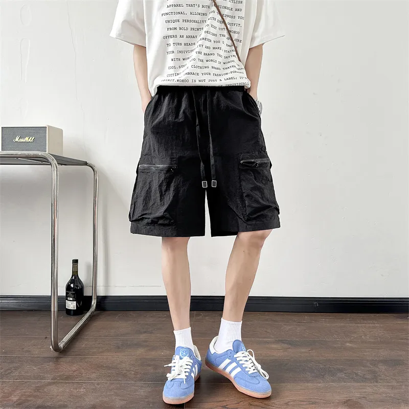 PAINT STAIN Casual Shorts Unisex-4
