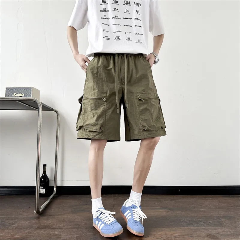 PAINT STAIN Casual Shorts Unisex-14
