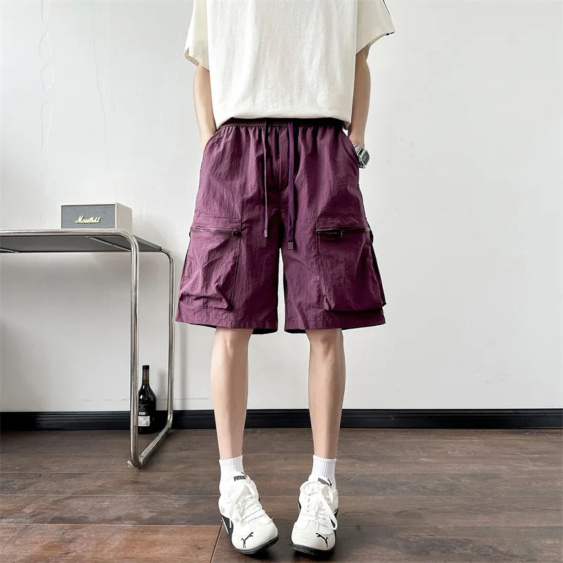 PAINT STAIN Casual Shorts Unisex-6