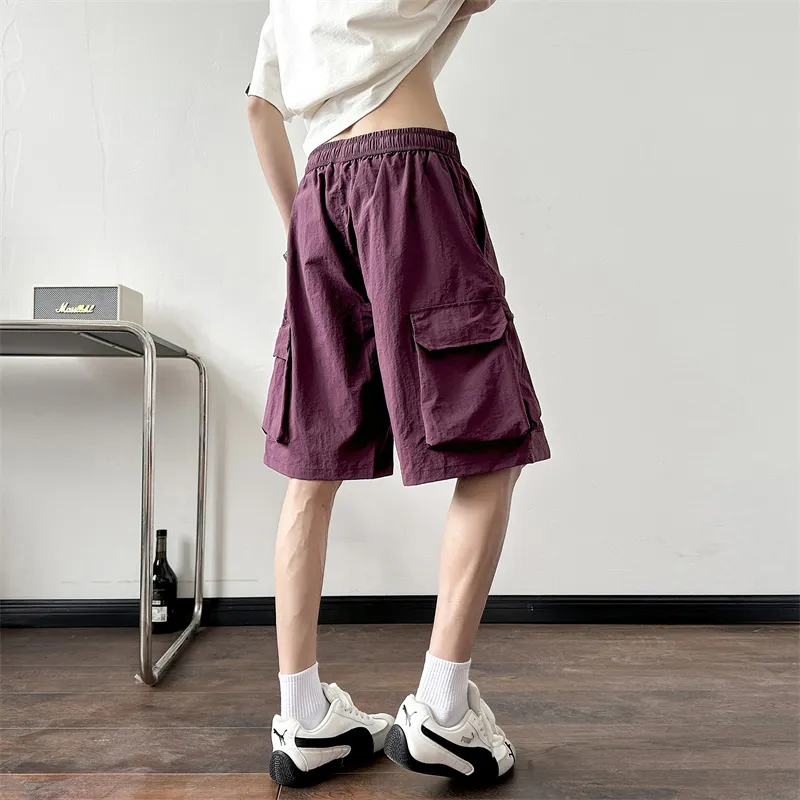 PAINT STAIN Casual Shorts Unisex-9