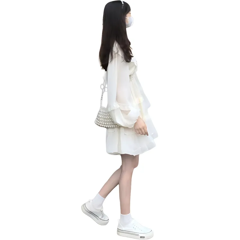 Dior Beauty Long Sleeved Dress Women's-3