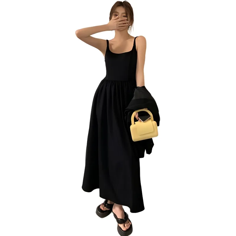 Dior Beauty Slip Dresses Women's Black-2