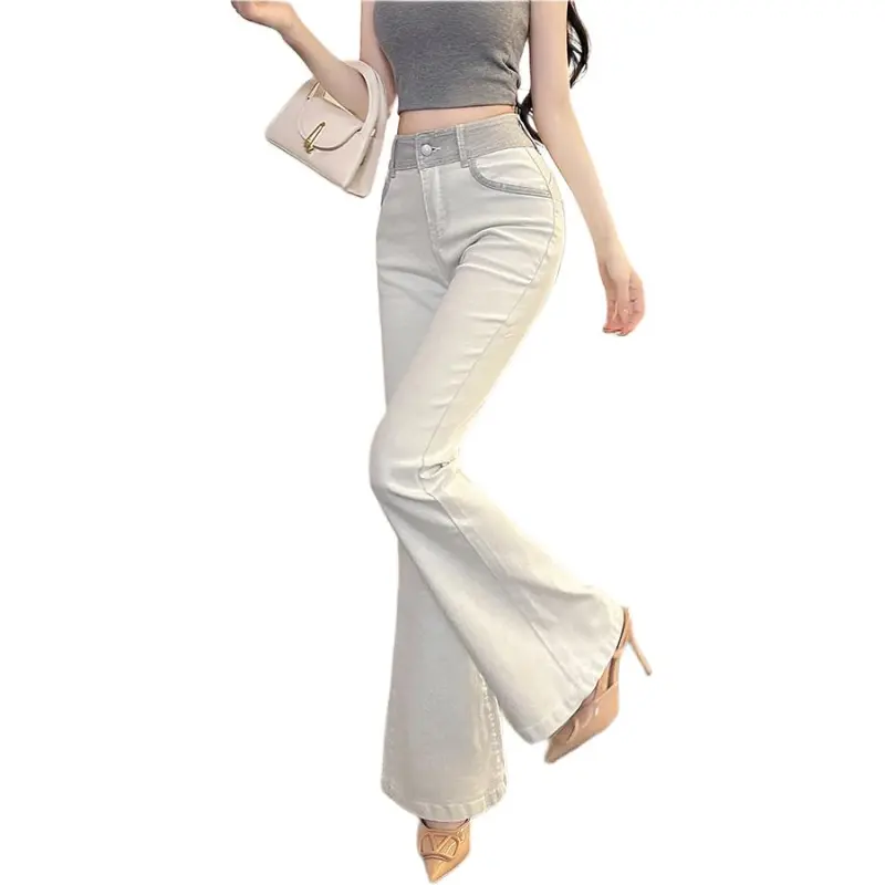 Dior Beauty Jeans Women's Light Gray-4