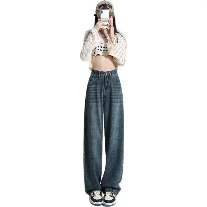 Dior Beauty Jeans Women's Vintage Pants-4