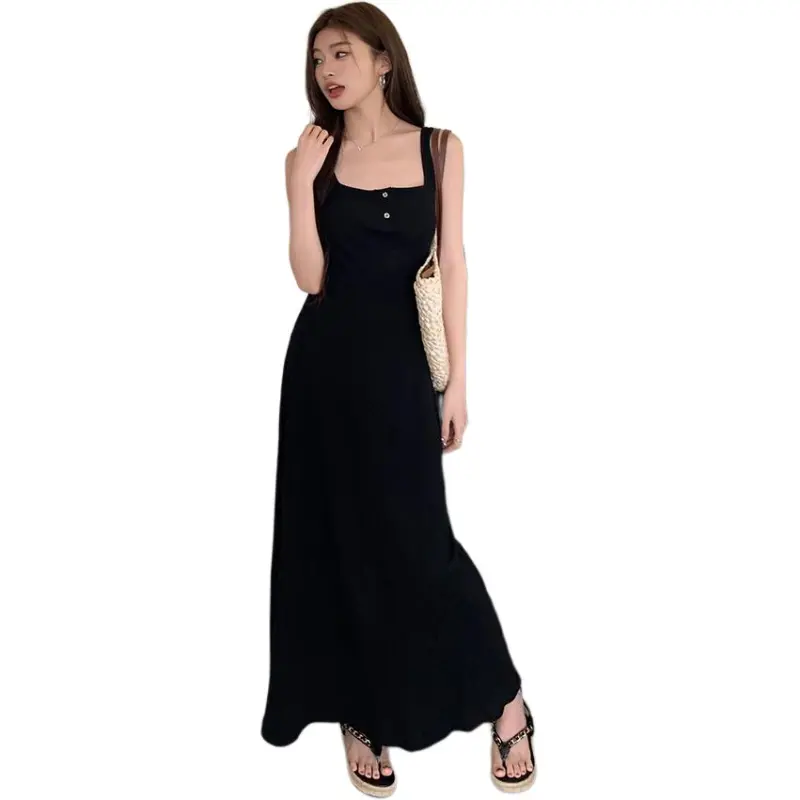 Dior Beauty Slip Dresses Women's Black-2