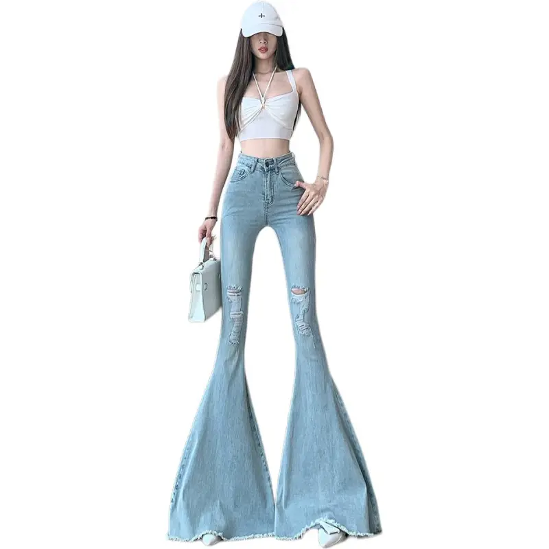 Dior Beauty Jeans Women's Light Blue-1