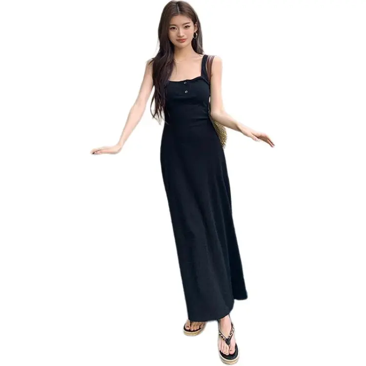 Dior Beauty Slip Dresses Women's Black-7
