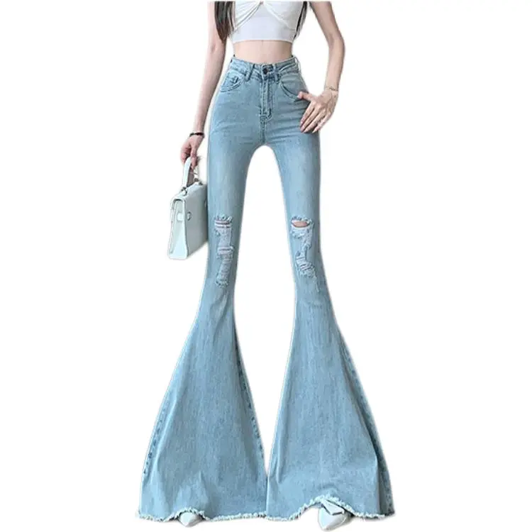 Dior Beauty Jeans Women's Light Blue-3