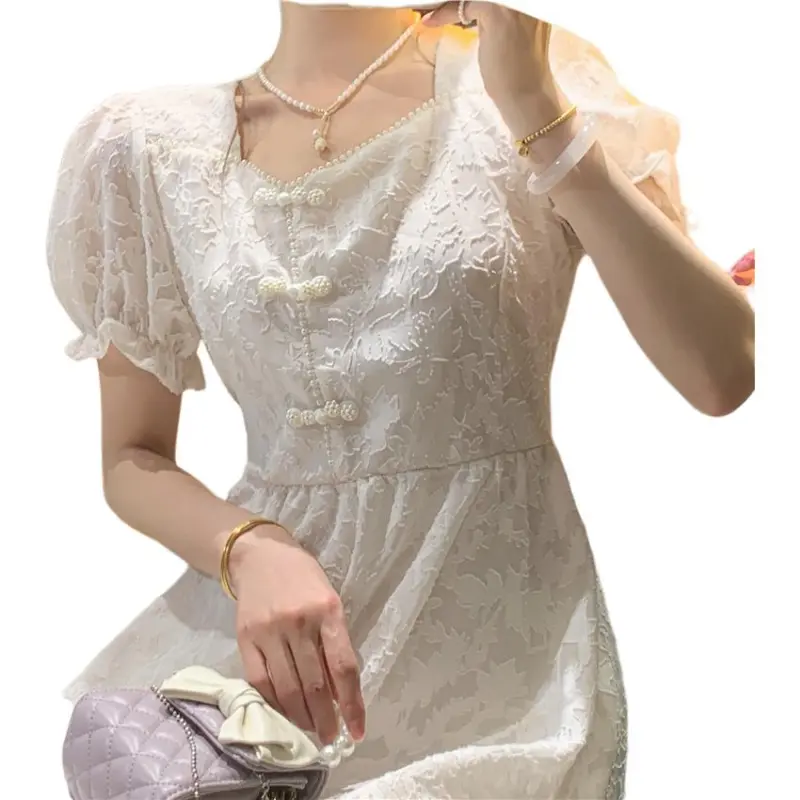 Dior Beauty Short Sleeved Dress Women's-5