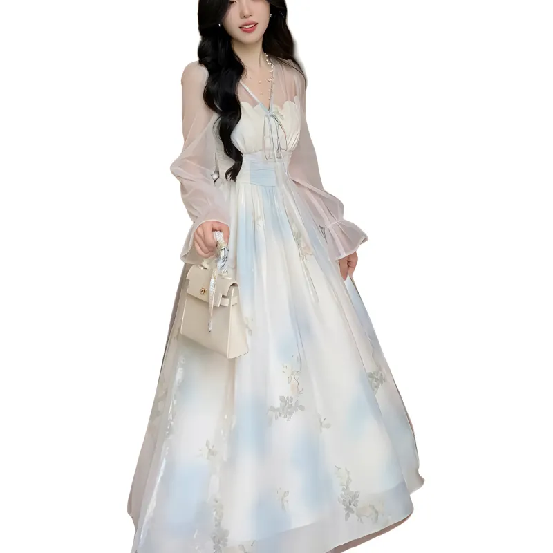 Dior Beauty Long Sleeved Dress Women's-2
