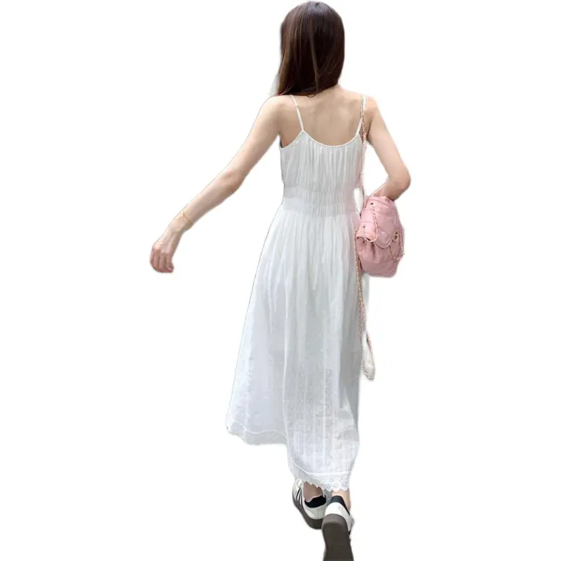 Dior Beauty Slip Dresses Women's White-2