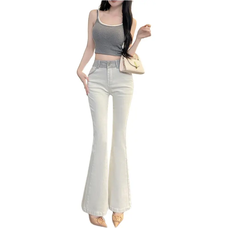 Dior Beauty Jeans Women's Light Gray-1