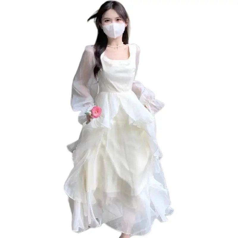 Dior Beauty Long Sleeved Dress Women's-2